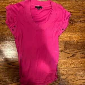 Burberry london pink ribbed top